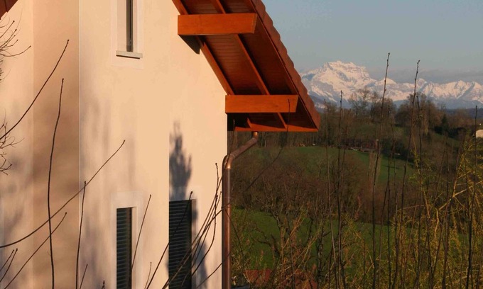 Chessenaz Villa | Villa Haute Savoie, Chessenaz, garden, balcony, near Annecy & Geneva. Calm.