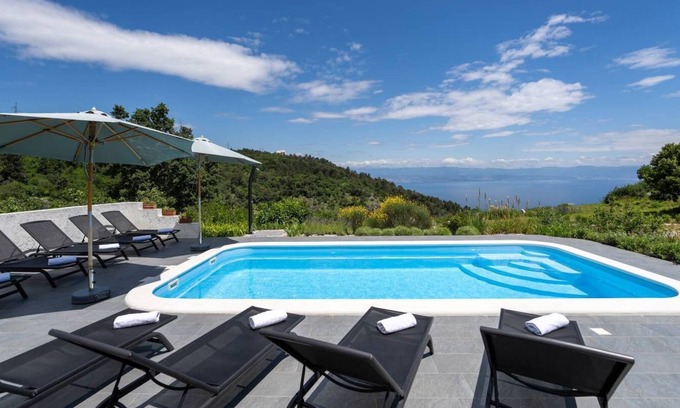 Sveta Jelena House | Villa Tulipa with beautiful sea view