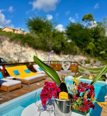 Caribbean Islands Villa | Villa Iséa - Piscine privée & Terrasse Vue Mer