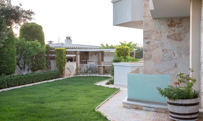 Skotino Villa | Villa Kokalis Resort 5 μεγάλο σπίτι κοντά σε υδάτινα θεαματικά πάρκα γκολ τένις