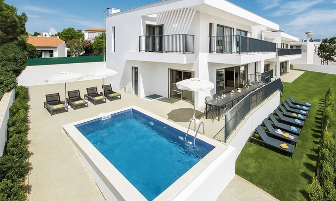 Areias de Sao Joao Villa | Villa Lavenda, Stunning 8 bedroom villa with sunny pool, roof terrace & jacuzzi