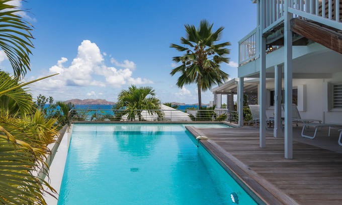 Anse de Lorient Villa | Villa Luz | Ocean View - Located in Exquisite Lorient Beach with Private Pool