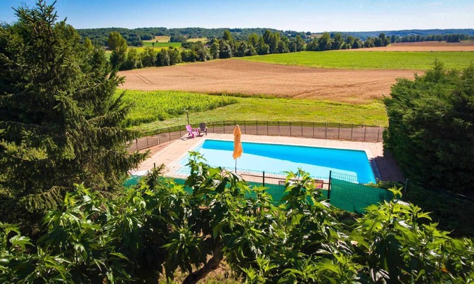 Castelnau-de-Montmiral House | Villa Mauzac - Piscine - Spa Intérieur - Campagne
