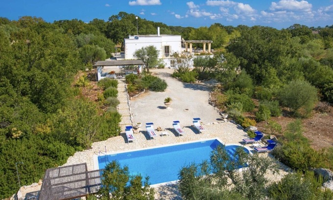 Ostuni Villa | Villa Mandorle Spectacular Location .Breathtaking Views ,Private pool .wi fi