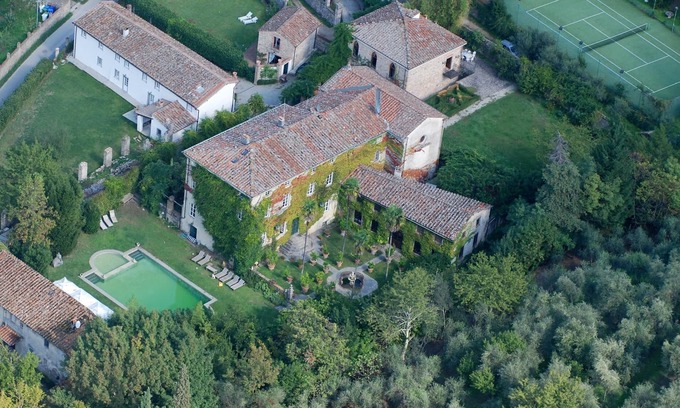 Vorno Villa | Villa Michaela, New Listing! Spacious Villa, exclusive venue with Pool, Chapel and Tennis courts