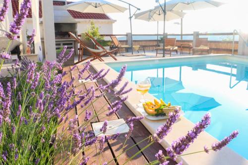 Mlini Apartment | Villa My Rose with a private pool