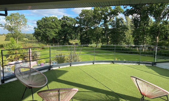 Janville Villa | Villa Normandie Avec Piscine 14 Couchages