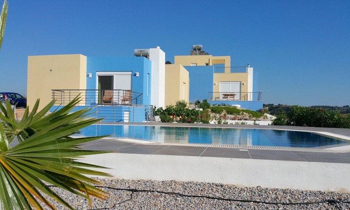 Mastichari Villa | Villa Posseidon with breathtaking private Pool - 4 guests visit Mastihari in Kos