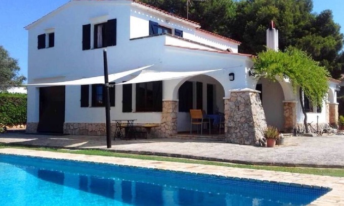 Sa Caleta Ski Chalet | Villa Privada CON Piscina Y Jardín, A 100 Metros DE LA Playa