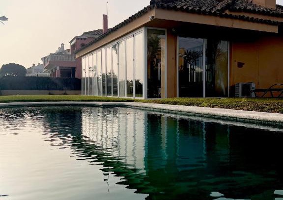 El Puerto de Santa Maria Villa | Villa Puerto Sherry (piscina privada)