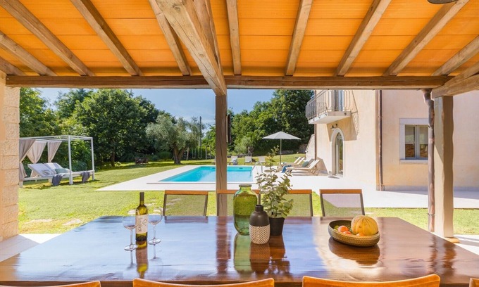 Prkacini Villa | Villa Rustica - Luxurious villa with private pool, table tennis and darts