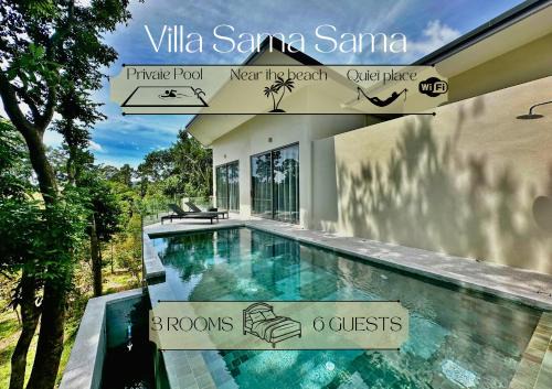 Maret Villa | Villa Sama Sama - Lamai Private Pool on a Jungle