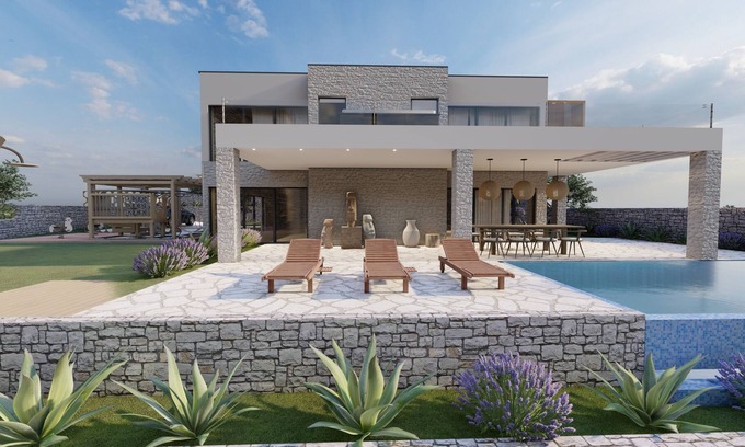 Potocnica Villa | Villa Saphir a jewel on the Adriatic in 2nd row to the sea 6% opening discount!
