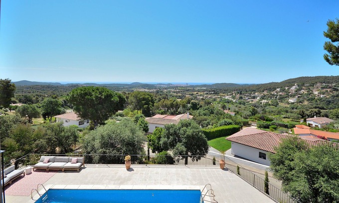 Vall-Llobrega House | Villa Torre Cal Sada (10 pers) with panoramic sea views