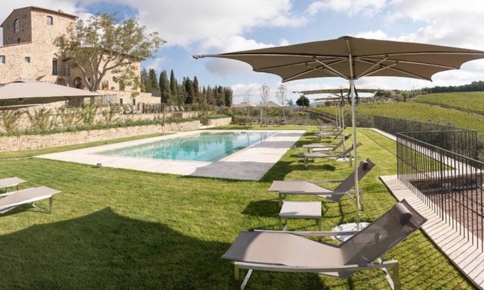 Greve in Chianti Villa | Villa Torre Merla stunning villa with p/pool