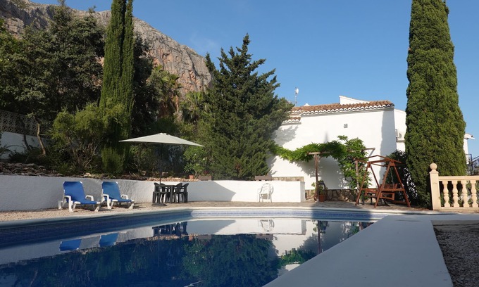 Ermita Villa | Villa With Large Private Pool & Mature Gardens On Edge Of Montgo Natural Park
