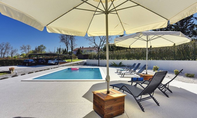 Hreljici House | Villa with private pool, children's playground, WiFi, air conditioning