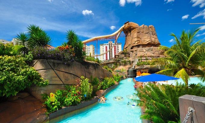 Prive das Caldas Apartment | Villas diRoma com um dia no Acqua Park