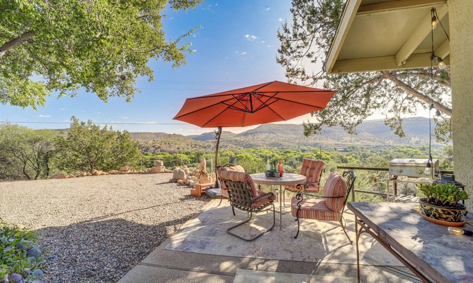 Cornville Cottage | Vineyard Views & Sauna at Cornville Home!