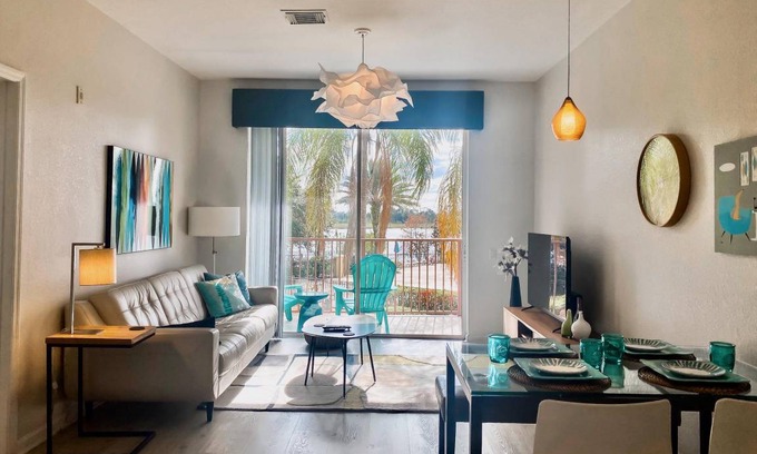 Florida Central Atlantic Coast Apartment | Vista Cay Lake View Treasure Fab Location by Pool Near Parks & OCCC