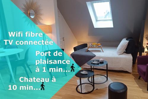 Saint-Jean Apartment | Vivez Caen à pied - À 2 pas du Château, des musées, du marché, des restaurants et au pied du port de plaisance