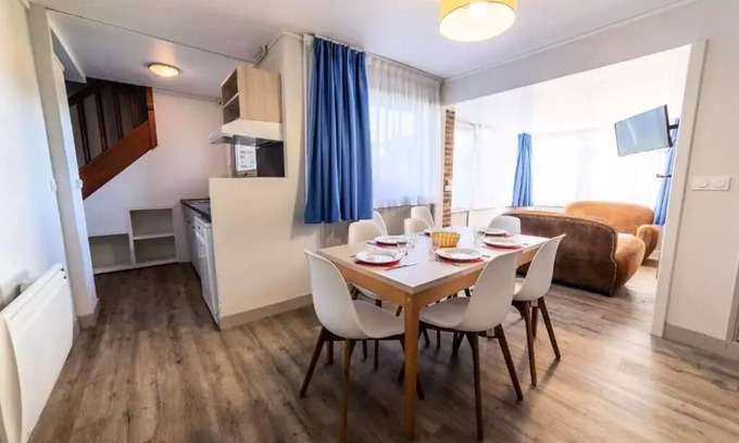 Veules-les-Roses Apartment | VVF Normandy Veules-les-Roses * - 4 Room Gite 8 People 2 Babies