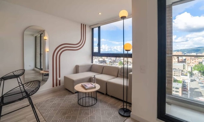 Barrios Unidos Apartment | w Classy 1BR in Chapinero