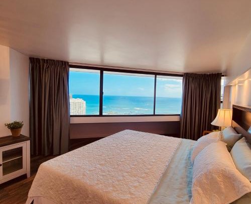 Waikiki Apartment | Waikiki High-rise sea view free parking