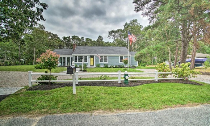 Bass River House | Walk to Beach Home with Grill in South Yarmouth