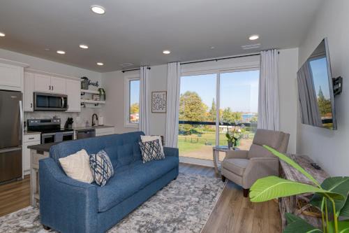 Traverse City Apartment | Walk to Beach Penthouse Condo in Traverse City!