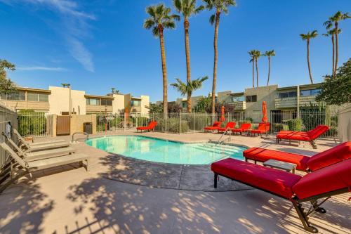 South Scottsdale Apartment | Walk to Old Town Scottsdale Condo with Pool Access!