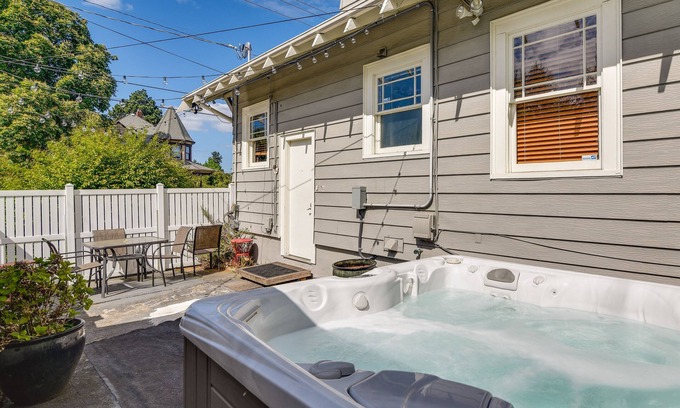 King House | Walk to Williams District: Home w/Hot Tub & Patio