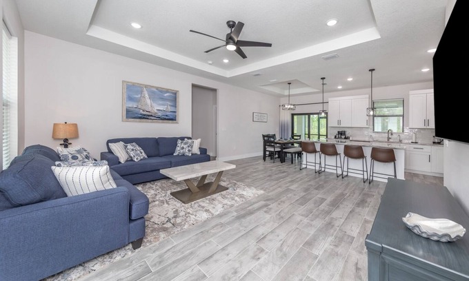 Warm Mineral Springs House | Warm Mineral Springs Brand NEW HOME on a preserve for best privacy!