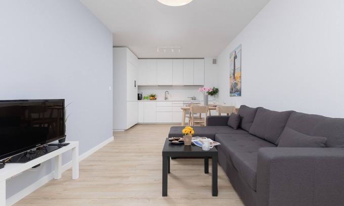 Bialoleka Apartment | Warsaw Apartment With Terrace by Renters