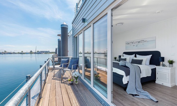 Olpenitz House | Water house "Harbour View Marina" in the Ostseeresort Olpenitz - dogs allowed
