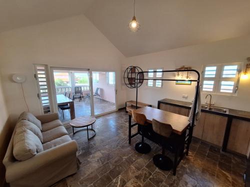 Tera Kora Apartment | Water Villa's Bonaire - Porch with view on the canal