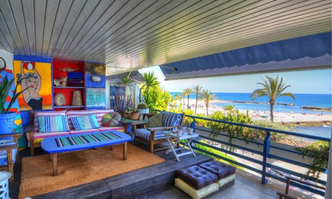 Passeig Maritim Apartment | Waterfront Duplex by Hello Homes Sitges