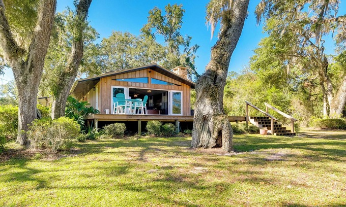 Old Town House | Waterfront Home w/Boat Dock & Slip in Old Town!