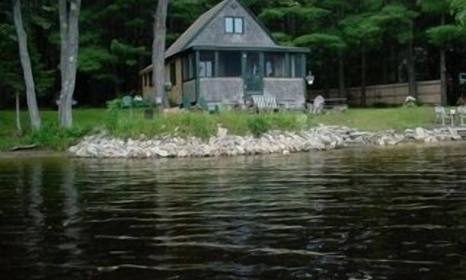 Bryant Pond Cottage | Waterfront, no electricity, outhouse, cold water only, 4 adults max, 6 total