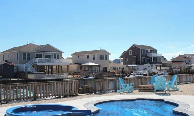 Beach Haven West House | Waterfront-Pool-Hot Tub-Fenced in Yard-Minutes to LBI Beaches-Shore Retreat