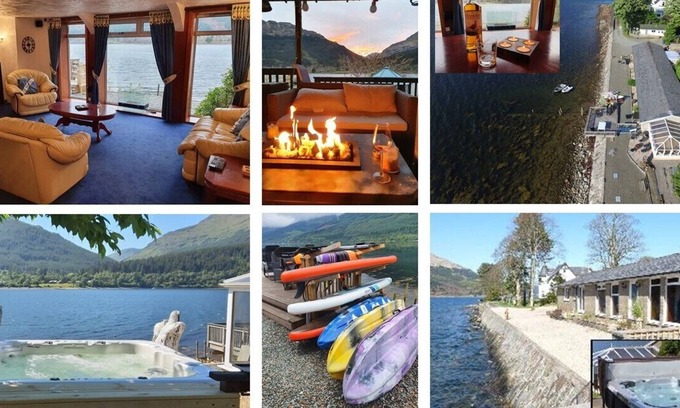 Arrochar House | Waterfront with Private Hot Tub, Kayaks and Paddleboards free for guests use !