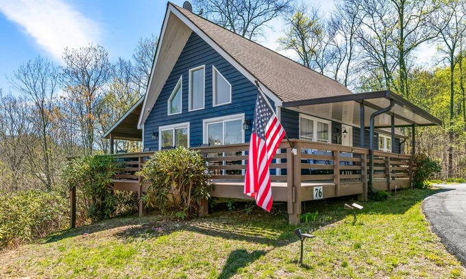 Hendersonville Cabin | We are Open! It's ALL About That View! Hendersonville, Asheville NC, Hot Tub!