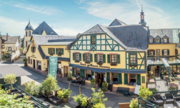 Mainz-Bingen Hotel | Weinhotel des Riesling Zum Grünen Kranz