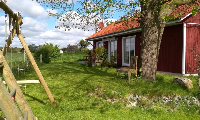 Grodersby House | Weitblick bis zur Schlei: das Lindhus in Grödersby