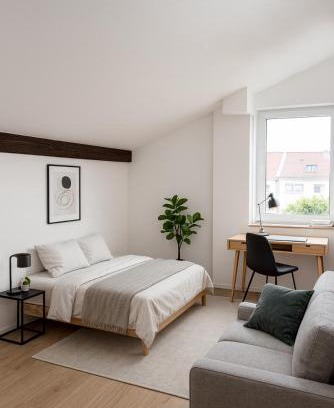 Wehen Apartment | WG-Zimmer-Erstbezug nach Sanierung -Vollmöbliert