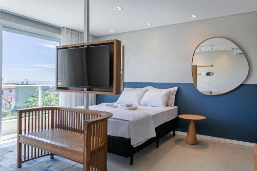 Campeche Norte Apartment | WI-FI 300mb | Vista parcial do MAR #CAMP09