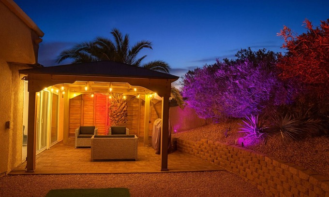 Lake Havasu City Villa | Wknd@Bernie's Private Villa includes enclosed Hot Tub room for Romantic Getaway!