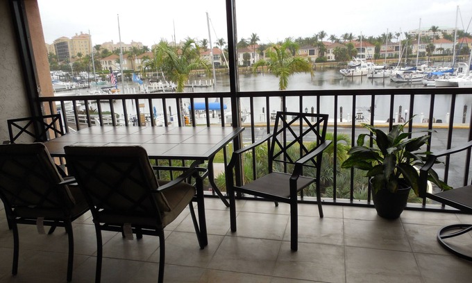 Burnt Store Marina Condo | Wonderful condo, fabulous view overlooks Marina - Month stay discount