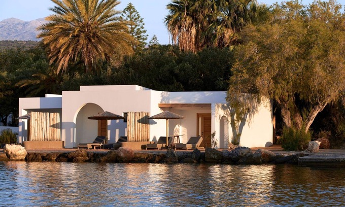 Agios Nikolaos Villa | Wonderful Crete Hotel | Serene Bungalow | 1 Bedroom | Situated Directly on.