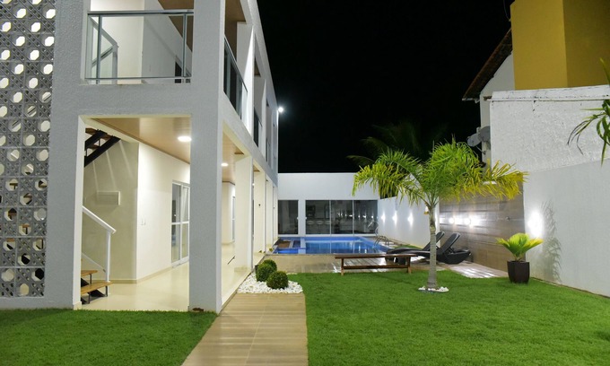 Paripueira House | Wonderful home in a gated community 50m from Dream Green Beach.